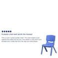 thumbnail image 2 of 10 Pk. Blue Plastic Stackable School Chair with 10.5'' Seat Height, 2 of 9