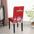 thumbnail image 5 of Seyurigaoka Christmas Chair Covers/ Tablecloths Waterproof Dinning Room Chair Table Protector for Kitchen Holiday Decor, 5 of 6