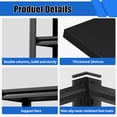 thumbnail image 2 of NYBOPAVIS 47.2" Heavy Duty Shelving with Adjustable Rack, 3-Tier Fish Tank Stand Rack Shelf for Home Office,47.2" W x 18"D x 39" H, 2 of 13