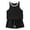 Black, variant on Toddler Boy Athletic Summer Outfits Sleeveless Mesh Tank Top and Shorts Set for Running Basketball