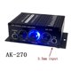 thumbnail image 4 of Mini amplificador de potencia HIFI AK270 de 12 V, para cine en casa o en coche, con entrada auxiliar USB/SD., 4 of 8