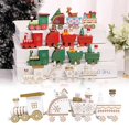 thumbnail image 3 of WIFKLSIIPG Christmas Wooden Mini Train Decorations Solid Wood Christmas Train Cabinet Table Decorations, 3 of 7