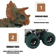thumbnail image 6 of MesaSe 2PCS Dinosaur Toys for 2 3 4 5 Year Old Boys Gifts, Pull Back Vehicles Toys Monster Truck for Toddler Boys Toys Age 2-4-6, Dinosaur Toys for Kids 3-5 Year Old Boy Christmas Birthday Gifts, 6 of 7