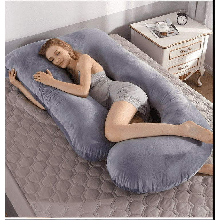 Super Soft Crystal Velvet Reading Pillow, Bed Wedge-shaped Large