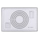 thumbnail image 1 of Wosthever Cake Biscuit Pastry Non-stick Silicone Kneading Tool Mat Portable Sheet Pad Accessories Baking Kitchen Rolling Type2 NO2 Wosthever JJ14823-02B, 1 of 6