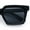 Black Clear - Black, variant on Locs Retro Beveled Frame Horn Rim Rectangle Gangster Sunglasses Black Blue - Black