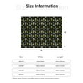 thumbnail image 2 of Salouo Tennis Rackets Print Throw Blanket Gifts for Women Men Soft Flannel Blanket for Home Living Room Decor Bedroom Blanket Gifts for Mom Dad -60"x50", 2 of 6
