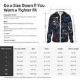 thumbnail image 5 of Kdxio Joystick Gamepad Print Women Men Sun Protection UPF 50+ Jackets Zip Up Long Sleeve Hoodie Hiking Lightweight with Pockets, 5 of 7