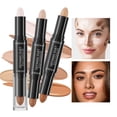 thumbnail image 5 of Contour Stick,Dual-Ended Full Coverage Wonder Stick,Color Corrector Concealer Stick,Contouring Highlighting Foundation,Highlighter Cream Pen Makeup, 5 of 9