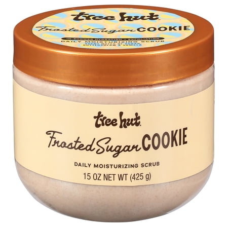 Tree Hut Frosted Sugar Cookie Daily Moisturizing Scrub – Whipped Body Exfoliator – 15 oz