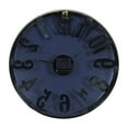 thumbnail image 6 of DecMode 16 In. Blue Coastal Wall Clock, 6 of 8