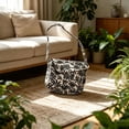 thumbnail image 4 of Bolso de Hombro con Flores y Cuentas, Bolso Texturizado Hecho a Mano para Mujer – Bolso Cruzado Vintage con Estampado Floral y Cuentas para El Día a Día., 4 of 5