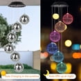 thumbnail image 4 of Carillón de Viento Solar Luz LED que Cambia de Color Bola Campanillas de Viento Decoración de Jardín Impermeable Campanas de Viento de Al Aire Libre para la Fiesta de ANGGREK  Otros, 4 of 8
