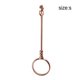 thumbnail image 5 of Moyic Anillo de soporte para cigarrillos resistente a la corrosión hecho a mano personalizado Circlet Tobacciana accesorio joyería coleccionable para encendedores oro rosa S Moyic HA060100-05B, 5 of 6