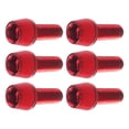 thumbnail image 4 of 6Pcs Bike Stem Screws Bolts Bike Brake Screws Durable Handlebar Bolt Screw Parts Red, 4 of 8