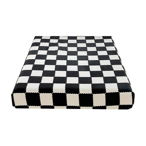 Sábana ajustable, funda protectora para colchón de cama, sábana ajustable de bolsillo, cálida, transpirable, antideslizante, para el cuidado de la cama, sábana ajustable acolchada.