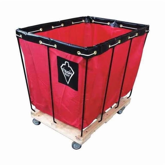Tough Guy Basket Truck,12 Bu. Cap.,Red,36 In. L 33W324