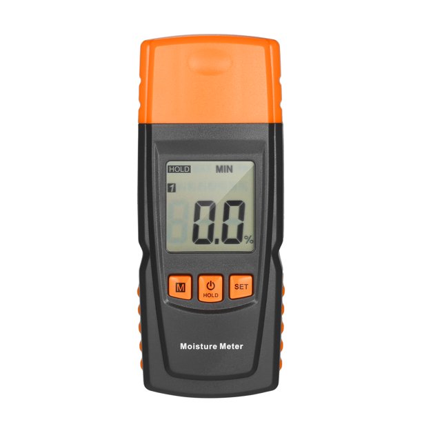 Medidor de humedad de madera digital Analizador de contenido de agua de leña Humedad