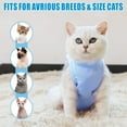 thumbnail image 7 of Minzimin 1/2Pack Cat Surgery Recovery Suit Kitten Onesie for Cats After Surgery Female Breathable Kitty Spay Suit for Abdominal Wound Skin Diseases E-Collar Alternative Wear, 7 of 7