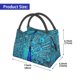 thumbnail image 2 of Fotbe Beautiful Blue Peacock Bolsa Térmica Portátil con Estampado, Bolsa de Entrega de Alimentos Aislada, Bolsa Reutilizable de Gran Capacidad para Comidas y Supermercado, 2 of 6