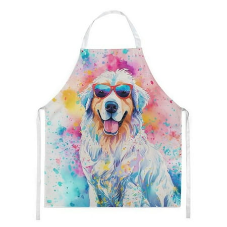 

Carolines Treasures DAC2516APRON 0.01 x 30 x 27 in. Unisex Great Pyrenees Hippie Dawg Apron