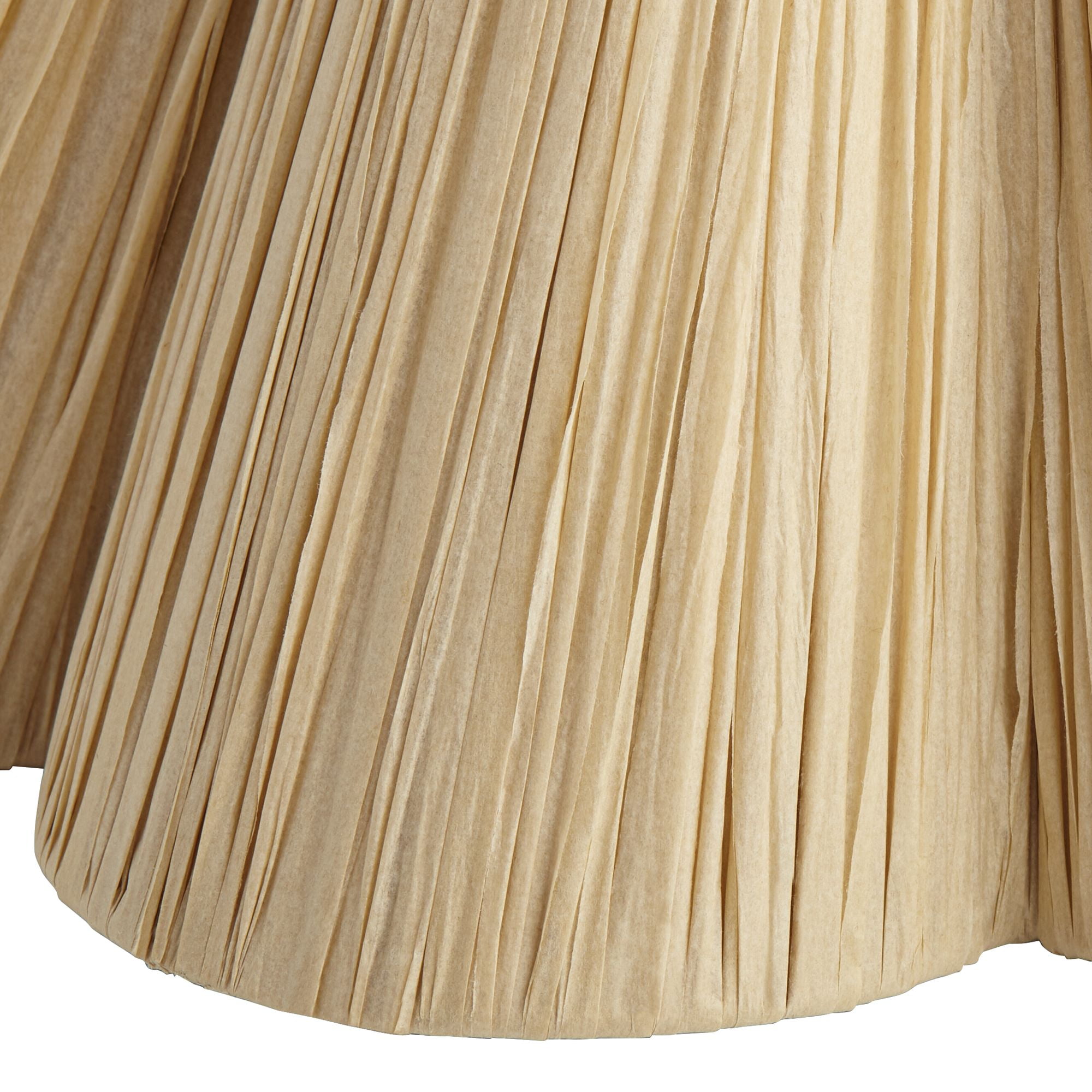 Springcrest 6" Top x 18" Bottom x 10" High x 10" Slant Lamp Shade Replacement Large Wave Empire Lafite Paper Spider Harp Finial