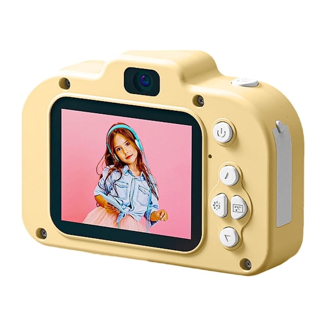 Cámara digital Pisexur para niños, cámara frontal y trasera de 48 MP, protección ocular anticaída, regalo de cumpleaños o festivo para niños, electrónica infantil, organizador de electrónica.