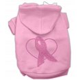 thumbnail image 2 of Pink Ribbon Rhinestone Hoodies, 2 of 2