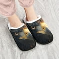 thumbnail image 4 of Women's Men's Slippers, Non-Slip Travel Unisex Fleece House Shoes An Eagles, 4 of 7