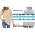 thumbnail image 5 of MOSHU 3 Pack T Shirts for Women Crew Neck Long Sleeve Womens shirts Casual Loose Fit Fall Tops, 5 of 8
