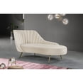 thumbnail image 6 of Meridian Furniture Margo Green Velvet Chaise, 6 of 8
