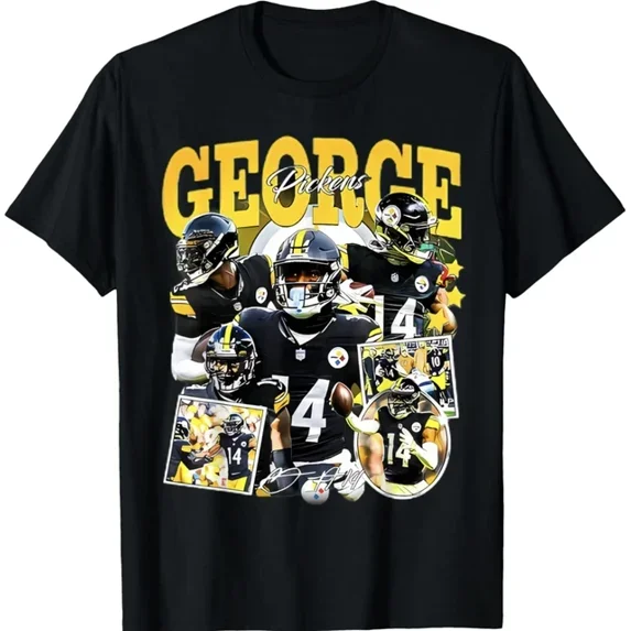 Vintage George Tee | Graphic Pickens 90s Style T-Shirt | Retro Unisex