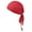 K-Red, variant on Kelon Women Foldable Slouchy Hat, Handmade Solid Cotton Printed Chemo Cap for Hair Loss, One Size Heardband