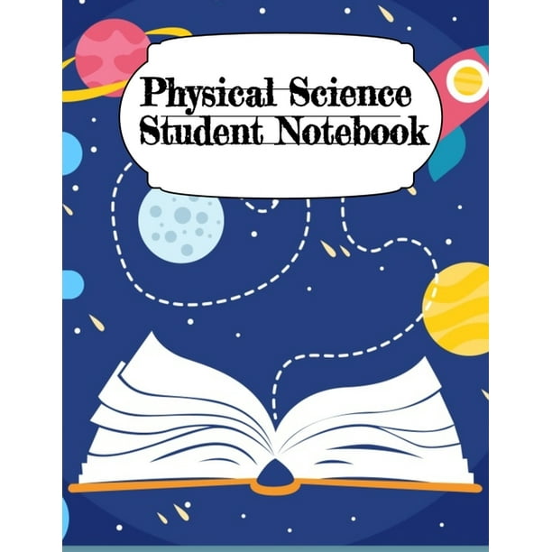 Physical Science Student Notebook Physics Laboratory Research Notepad