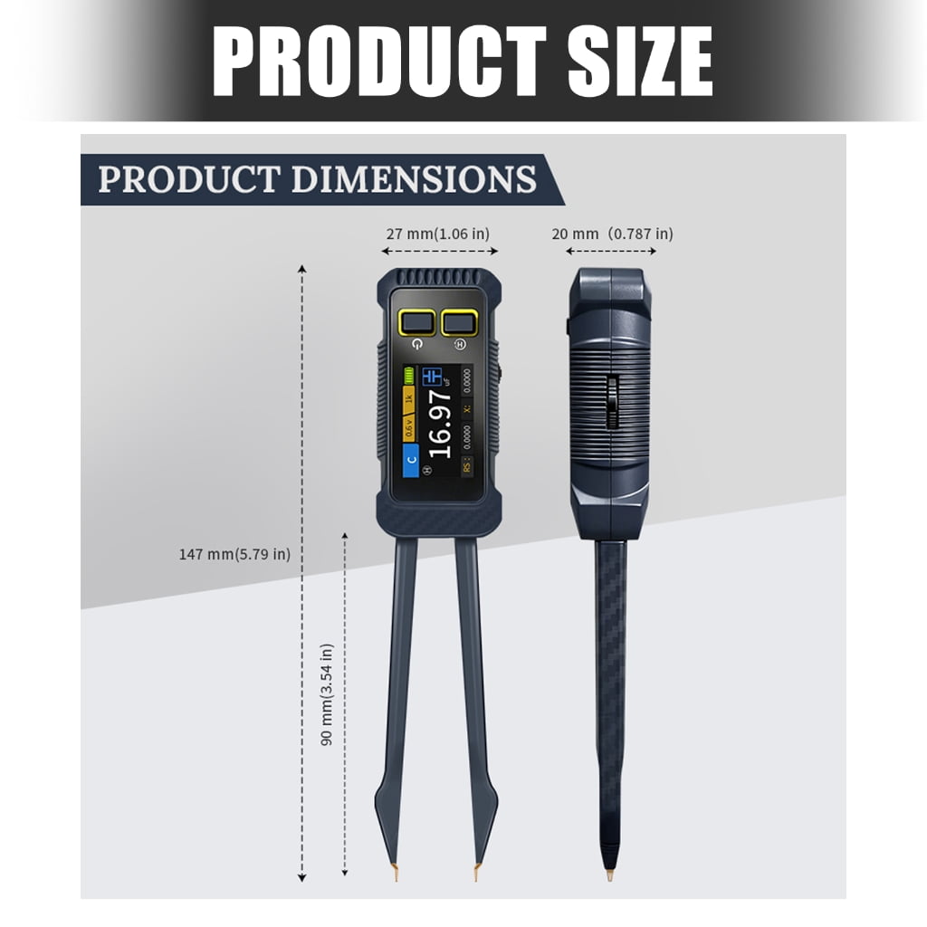 Automatic JD1795 Meter Tweezers for Component Recognition in PCB Testing Without Manual Switching