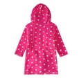 thumbnail image 5 of LIIPEE Girls Hooded Sleepwear Robes Cartoon Graphic Long Sleeve Warm Bathrobes Kids Everyday Homewear 2-10 Years, 5 of 9