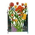 thumbnail image 1 of 11.8 Inch Decorative Garden Stakes  Outdoor Garden Decor  Colorful Flowers  Iron Fence Patio Spring Outdoor Decor for Patio Outside  Yard Decor for Front Door, 1 of 10