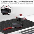 thumbnail image 3 of Grusce Silicone Stove Top Cover for Electric Stove Enduring Stovetop Cover Heat Resistant Stove Top Cover Easy to Clean Stovetop Cover Machine Washable Stove Top Cover for Kitchen Counter Electric, 3 of 5