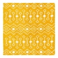 thumbnail image 2 of Unique Loom Moroccan Trellis Shag Collection Area Rug - Meknes (7' 10" Square Yellow/Ivory), 2 of 6