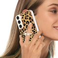 thumbnail image 5 of Funda para Samsung Galaxy S23+ 5g con galvanoplastia de doble cara IMD y soporte para anillo (sonrisa), 5 of 5