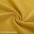 thumbnail image 6 of Kitsin Velvet Throw Pillow Covers with Pom Pom Design Set of 2, Boho Soft Solid Velvet Accent Cushion Cases for Couch Bedroom Car, 6 of 8