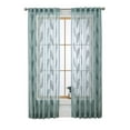 thumbnail image 4 of Better Homes & Gardens Embroidered Botanical Sheer Curtain, Single Panel, Green River, 50" W x 84" L, 4 of 6