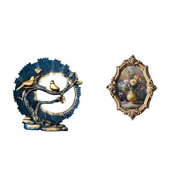 figurita de chuchería,Adorno,figura,artesanía,escultura,estatua de amor,Estatuilla de chuchería de resina,regalo para pareja,decoración,Marco de fotos,Marco de fotos Decoración del hogar