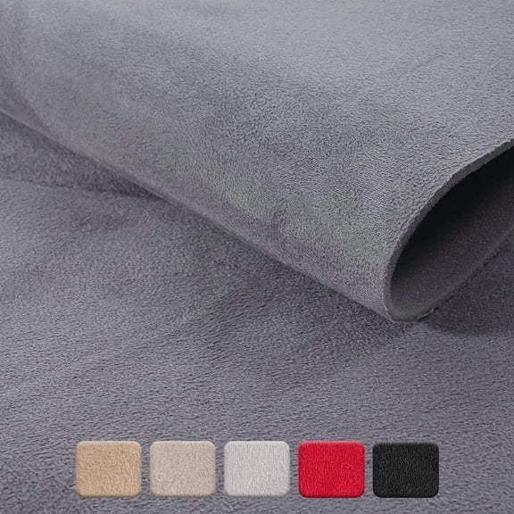Automotive Suede Headliner Fabric with Foam Backing Car DIY Replace - Large Size