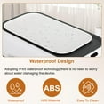 thumbnail image 3 of FDW Bathroom Trash Can Small Garbage Can, Lid Touchless Automatic Motion Sensor Waterproof 2.2 Gallon for Home Office Bathroom Bedroom, White, 3 of 7