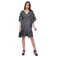 thumbnail image 3 of Moomaya Robe Courte de Caftan de Plage, Robe de Couverture Imprimée, Kaftan pour Femmes, Tenue de Plage, Couverture, 3 of 4