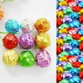 thumbnail image 6 of 100pcs Square Aluminum Foil Wrappers Colorful Package for Sweets Candy Chocolate Lollipops purple, 6 of 9