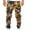 orange, variant on Pretty Comy Men's Stylish Comfy Camouflage Pattern Joggers With Pockets Pants, Slim-fit Drawstring Men's Bottom Clothing For Hiking Jogging Cycling Outdoor Fitness Workout Long Pants