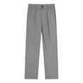 thumbnail image 6 of TiaoBug Kids Boys Formal Dressy Suit Pants School Uniform Pant Casual Trousers Gray 140, 6 of 7