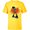 Yellow, variant on Marvel Moon Girl and Devil Dinosaur Wings of Super Power - Short Sleeve T-Shirt for Kids - Customized-Yellow